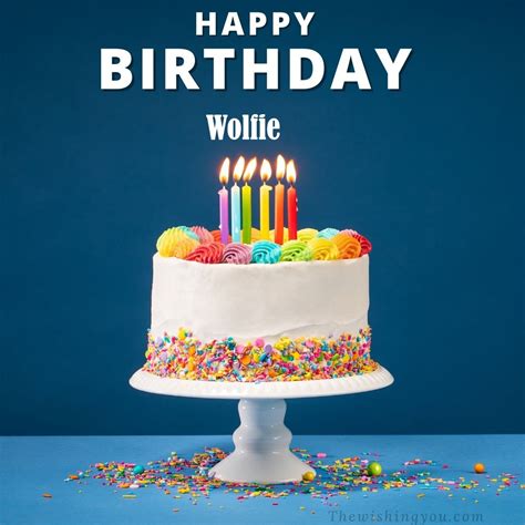 wolfie's birthday.